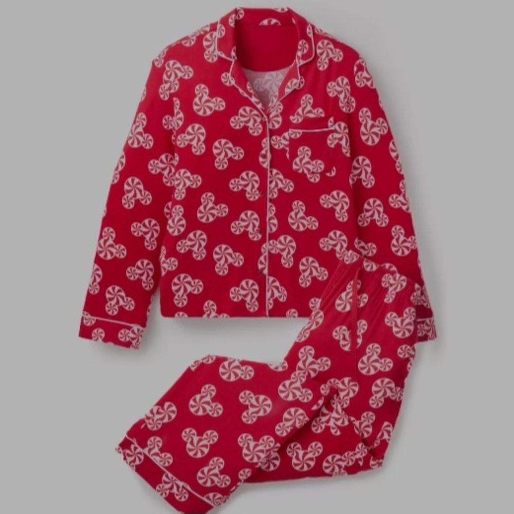 Disney Peppermint Pjs Sz L